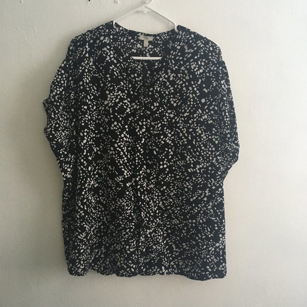 Talbots Leopard Print Top